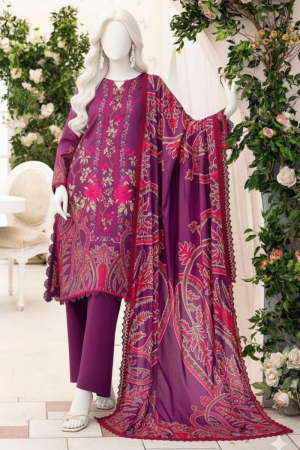 Raiha Luxury Iinen (3 Pcs unstitched)